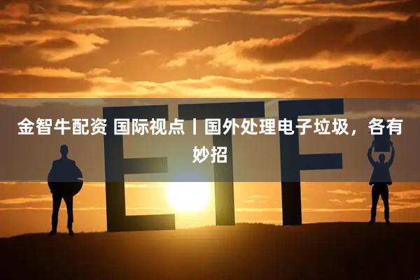 金智牛配资 国际视点丨国外处理电子垃圾,各有妙招