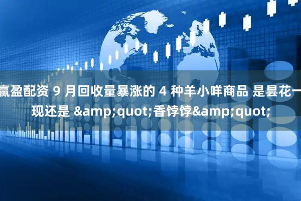 赢盈配资 9 月回收量暴涨的 4 种羊小咩商品 是昙花一现还是 "香饽饽"